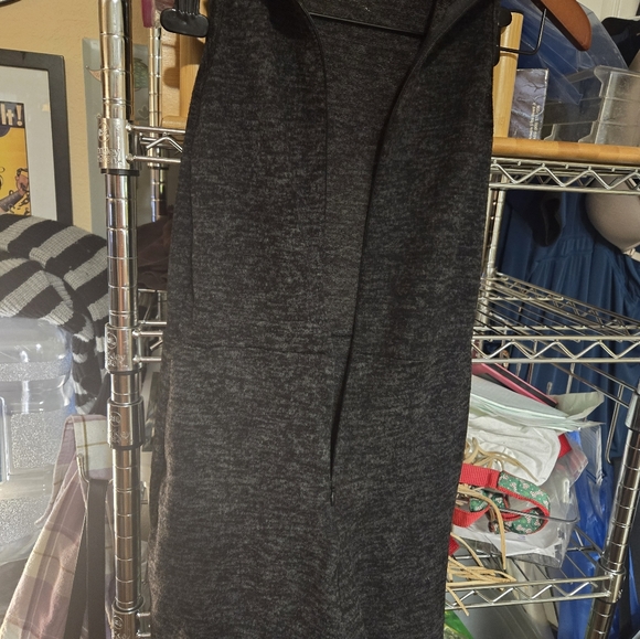 Pretty Little Thing Black Ribbed Racer Neck Unitard - Picture 3 of 3